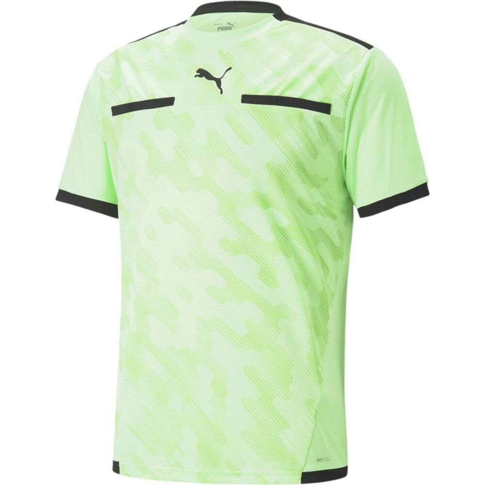 Puma Mens TeamLIGA Referee Jersey / Lime/Black